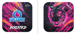 Neon Tiger design
