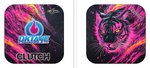 Neon Tiger design