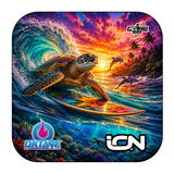 Surfin' Sea Turtle