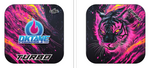 Neon Tiger design
